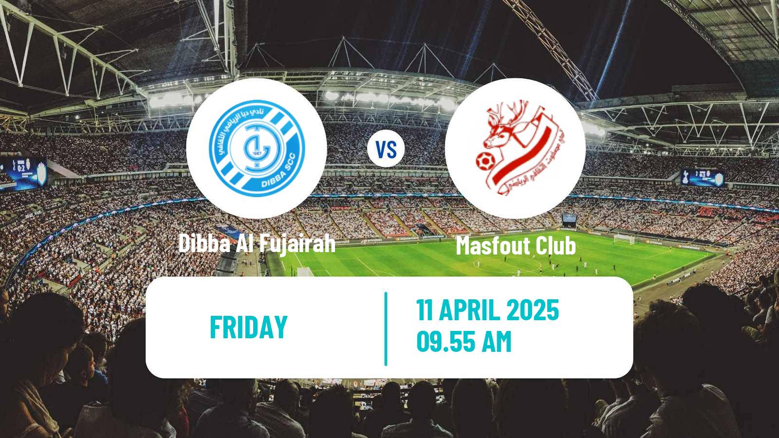 Soccer UAE Division 1 Dibba Al Fujairah - Masfout