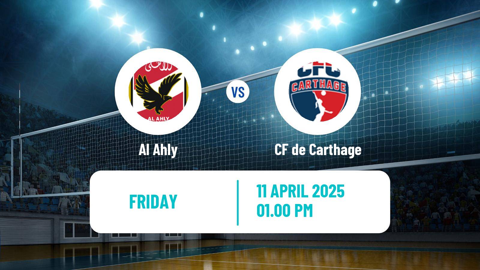 Volleyball African Club Championship Volleyball Women Al Ahly - CF de Carthage