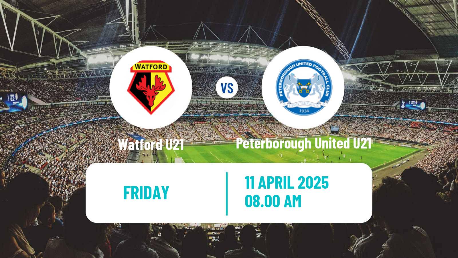 Soccer English Professional Development League Watford U21 - Peterborough United U21