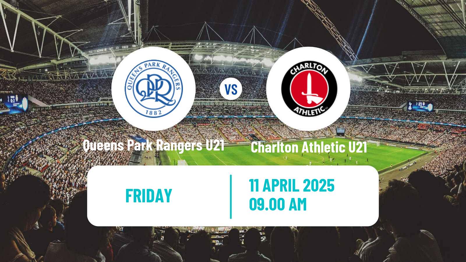 Soccer English Professional Development League Queens Park Rangers U21 - Charlton Athletic U21