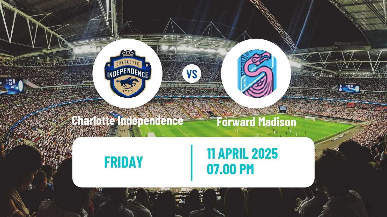 Soccer USL League One Charlotte Independence - Forward Madison