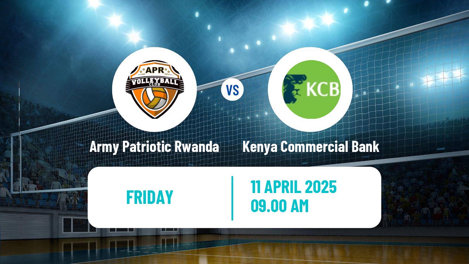 Volleyball African Club Championship Volleyball Women Army Patriotic Rwanda - Kenya Commercial Bank