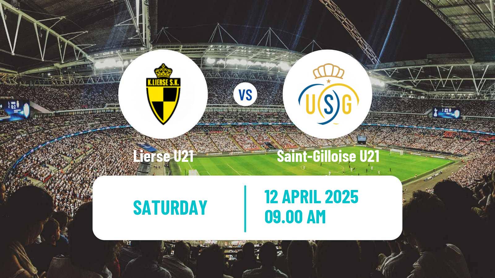 Football Belgian Pro League U21 Lierse U21 - Saint-Gilloise U21