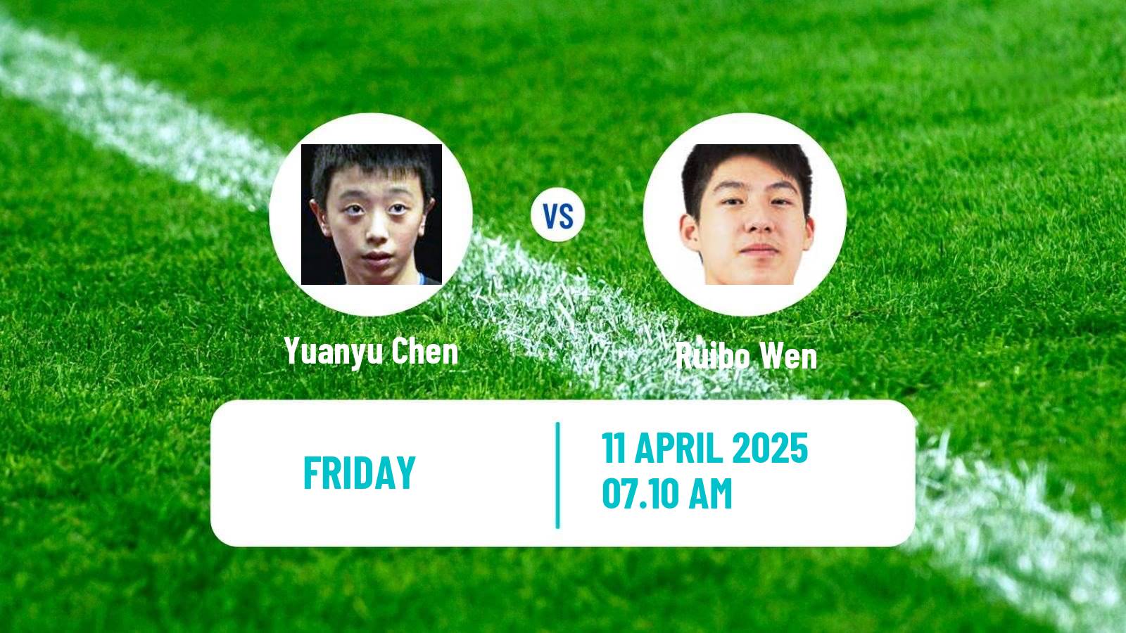 Table tennis Wtt Contender Taiyuan Men Yuanyu Chen - Ruibo Wen