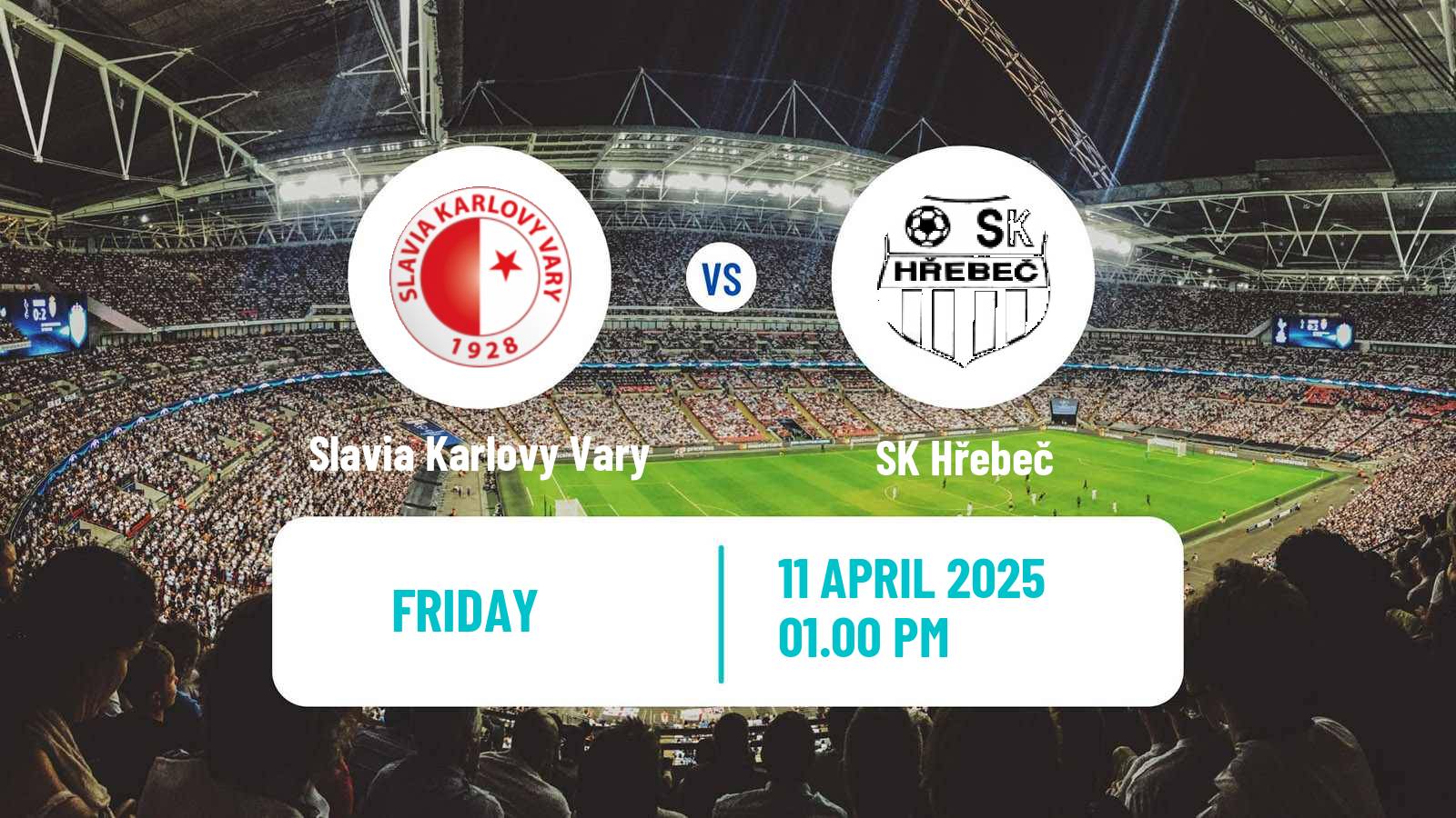 Soccer Czech Division B Slavia Karlovy Vary - Hřebeč