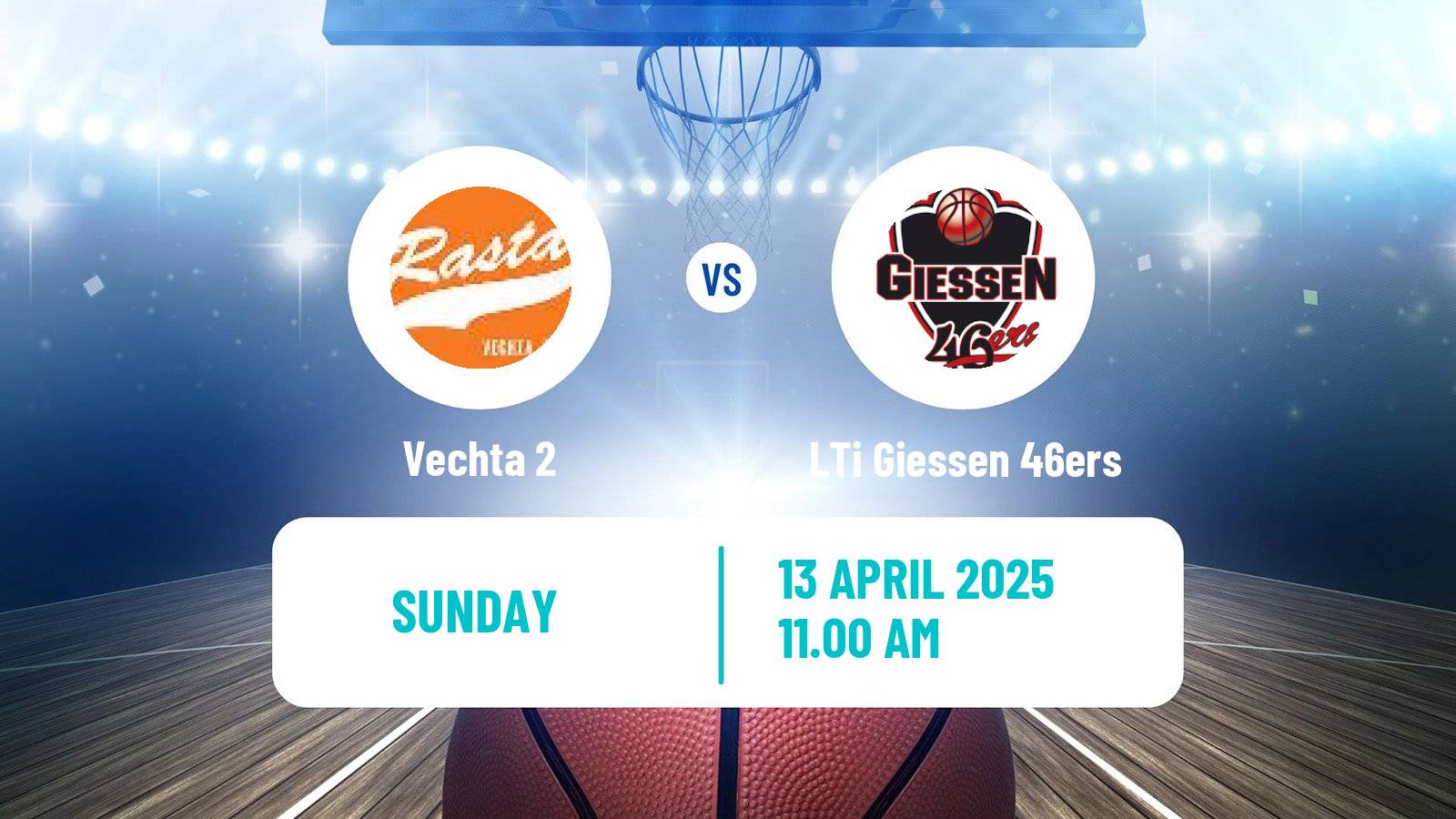Basketball German Pro A Basketball Vechta 2 - LTi Giessen 46ers