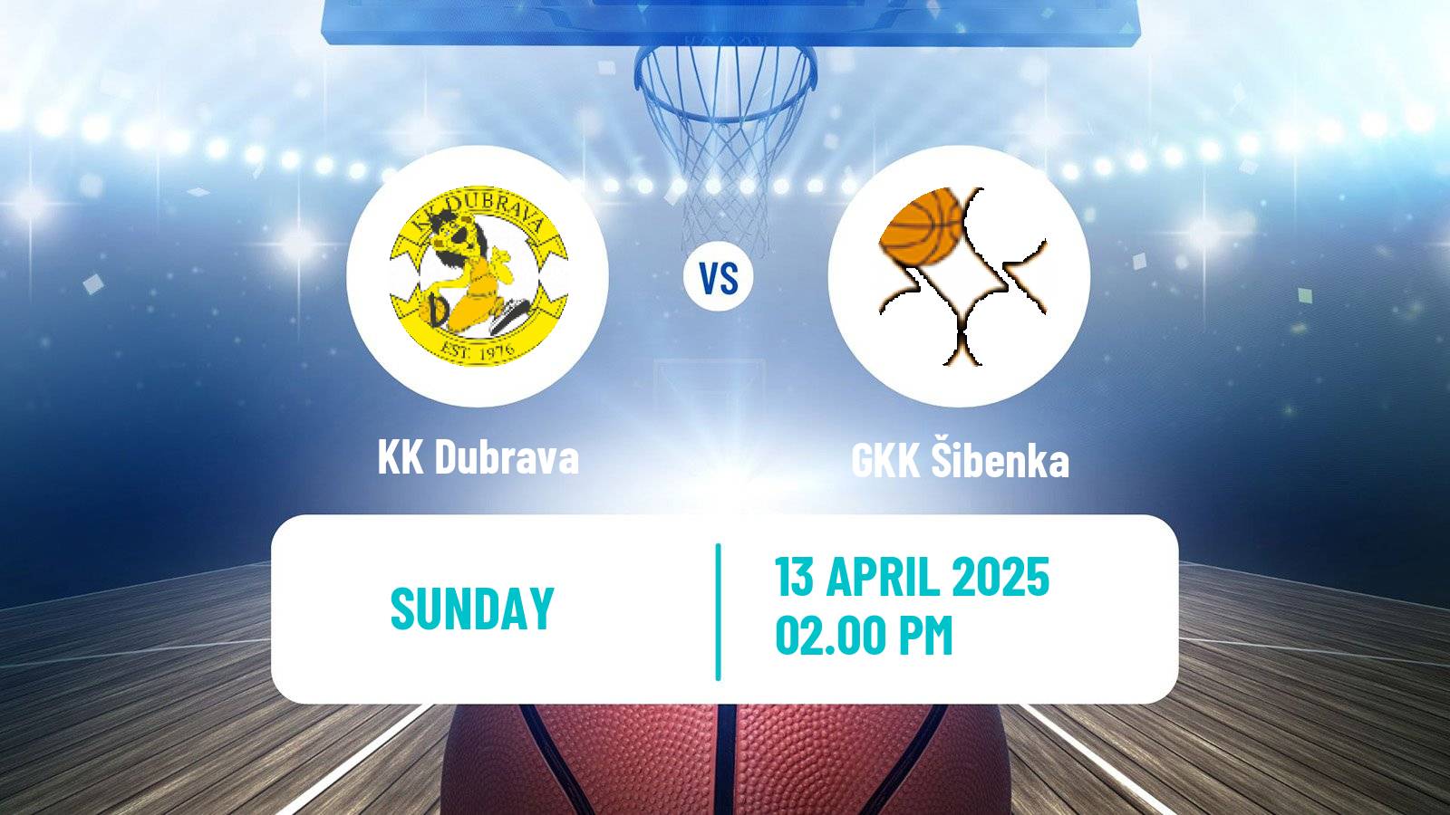 Basketball Croatian Premijer Liga Basketball Dubrava - GKK Šibenka