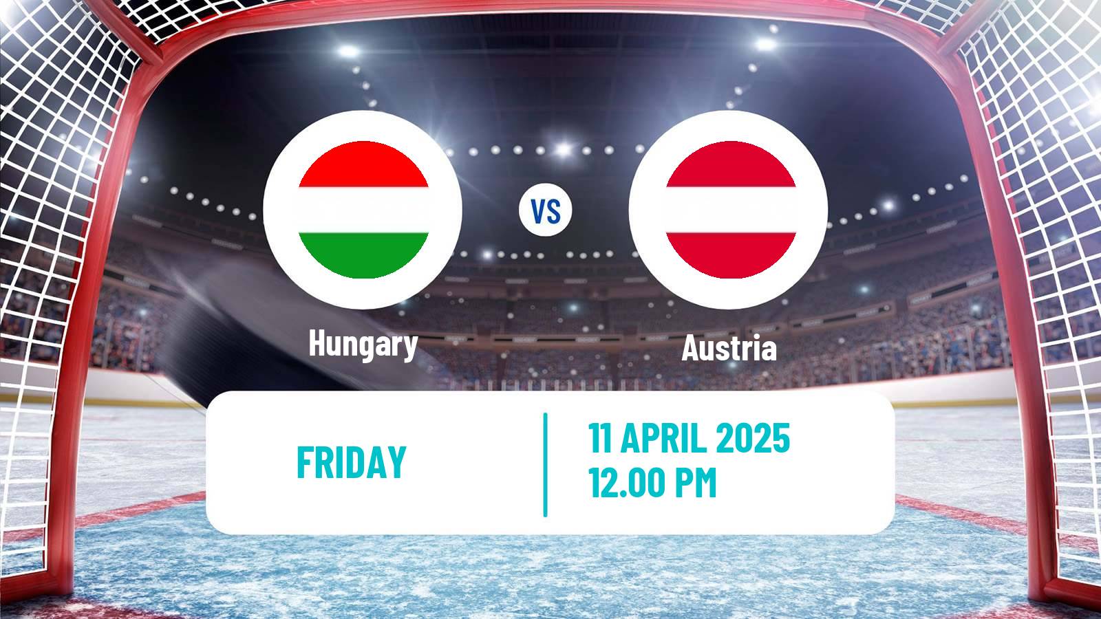Hockey Friendly International Ice Hockey Hungary - Austria