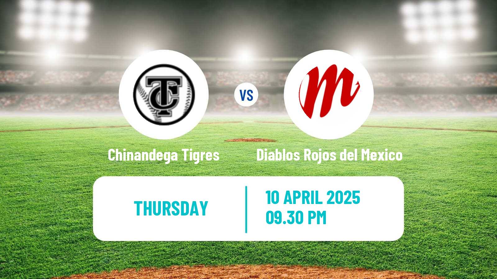 Baseball Champions League Americas Baseball Chinandega Tigres - Diablos Rojos del Mexico