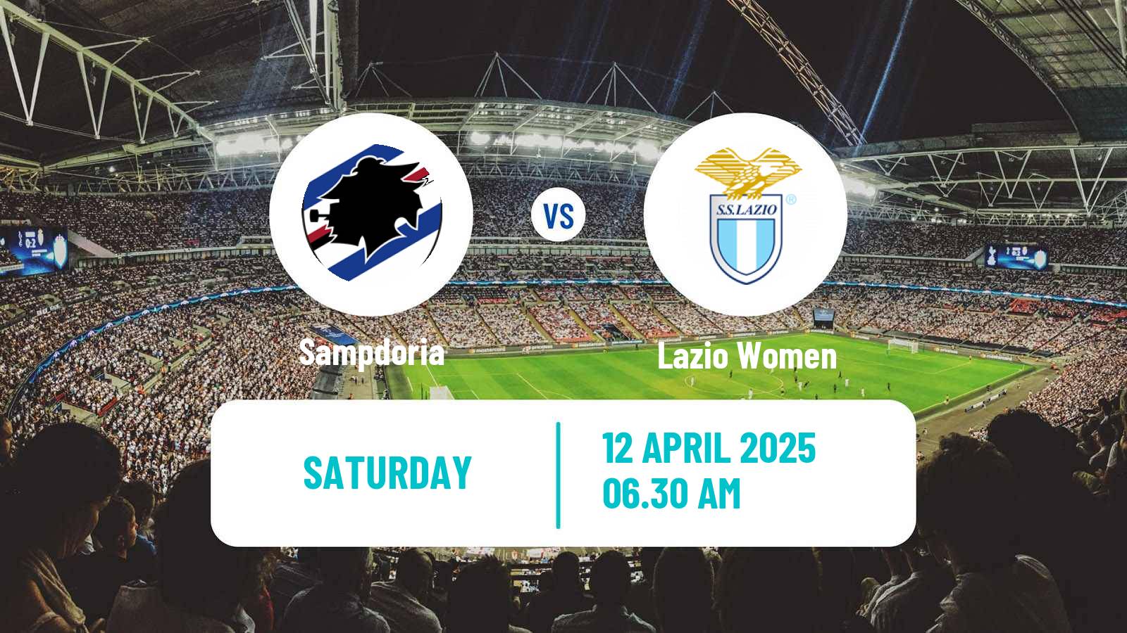 Soccer Italian Serie A Women Sampdoria - Lazio