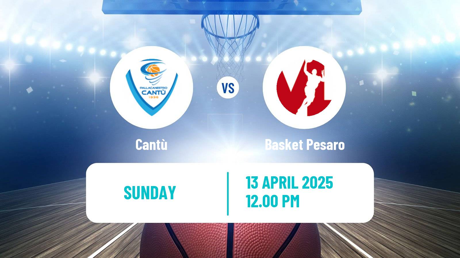 Basketball Italian Serie A2 Basketball Cantù - Basket Pesaro