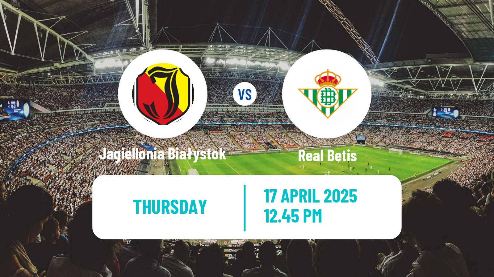 Soccer UEFA Europa Conference League Jagiellonia Białystok - Betis