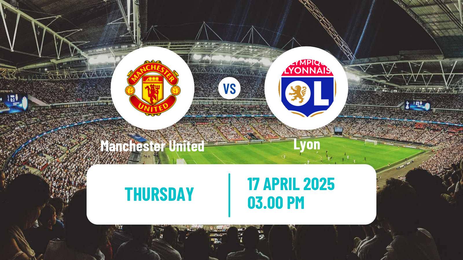 Soccer UEFA Europa League Manchester United - Lyon