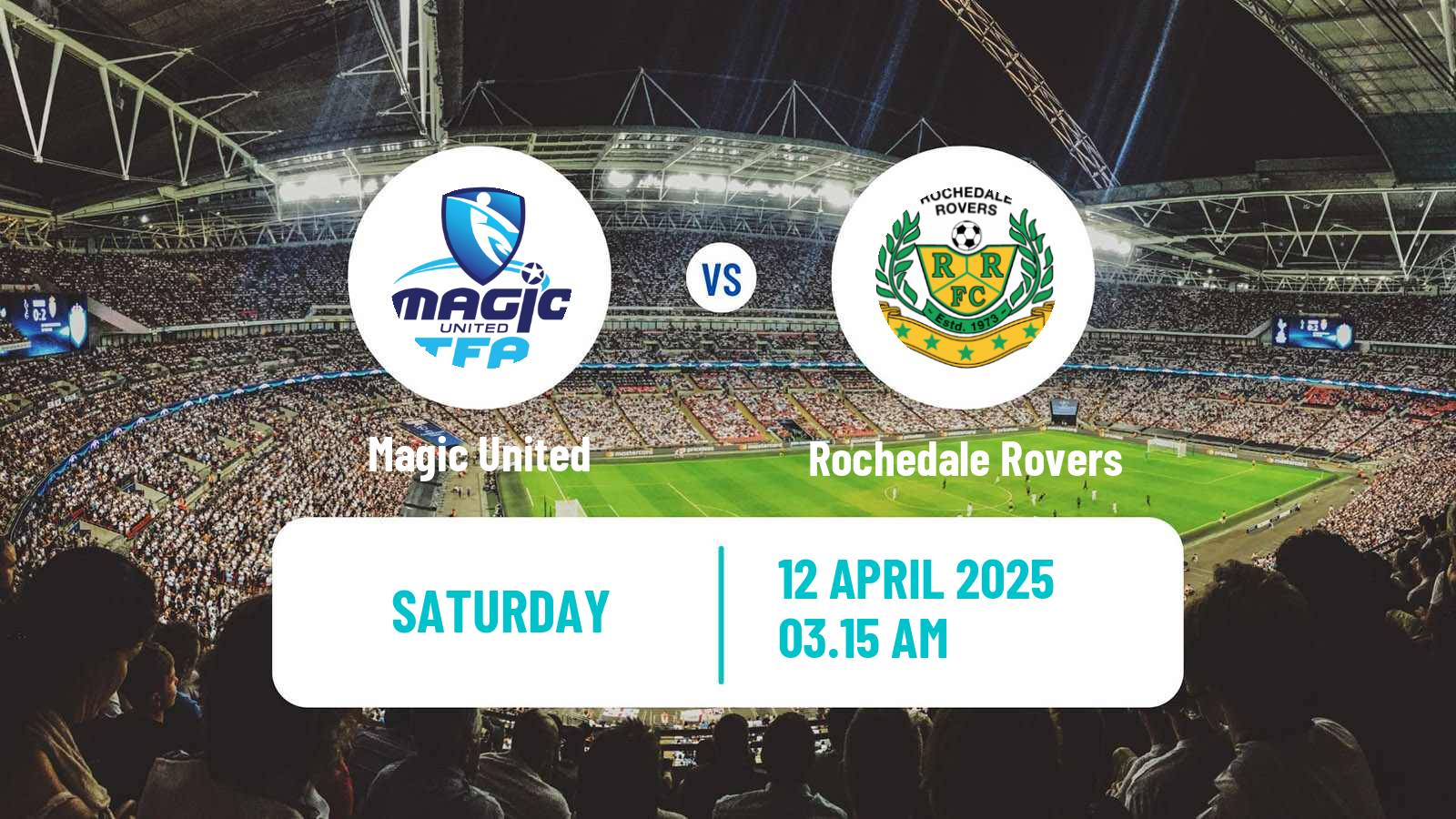 Soccer Australian Queensland Premier League Magic United - Rochedale Rovers