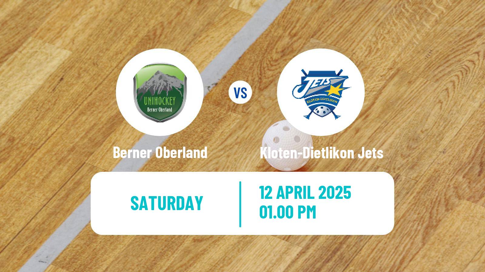 Floorball Swiss NLA Floorball Women Berner Oberland - Kloten-Dietlikon Jets