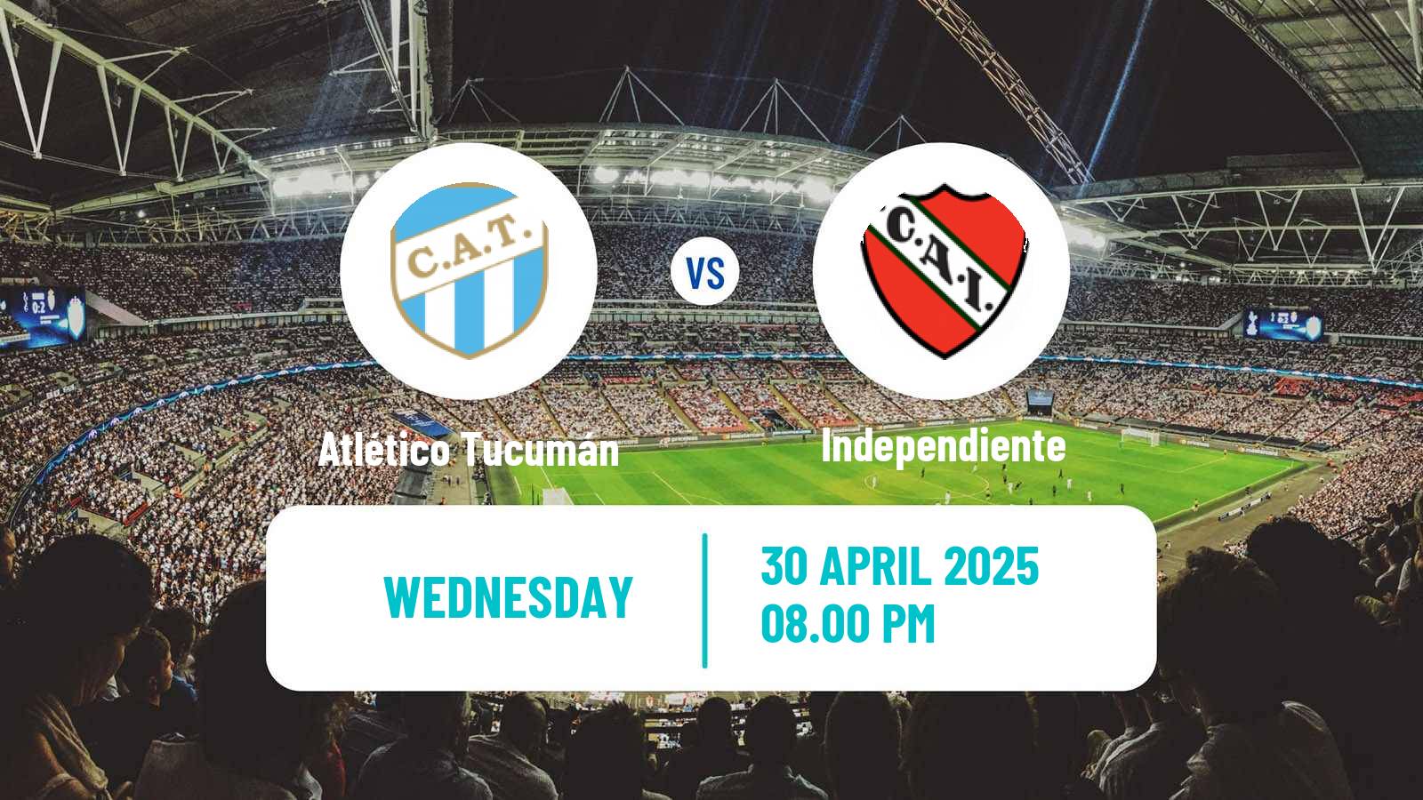 Soccer Argentinian Liga Profesional Atlético Tucumán - Independiente