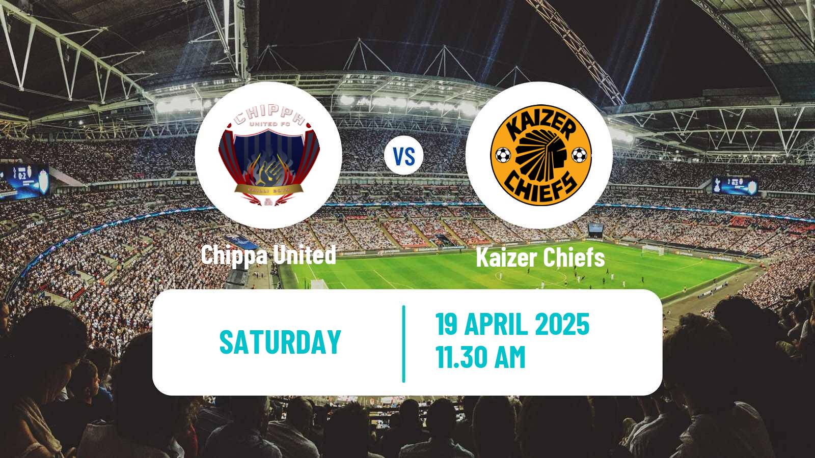 Football South African Premier Soccer League Chippa United - Kaizer Chiefs