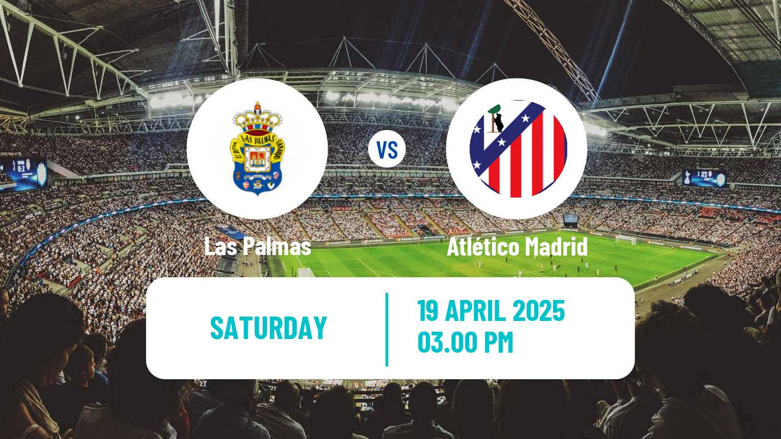Soccer Spanish LaLiga Las Palmas - Atlético Madrid
