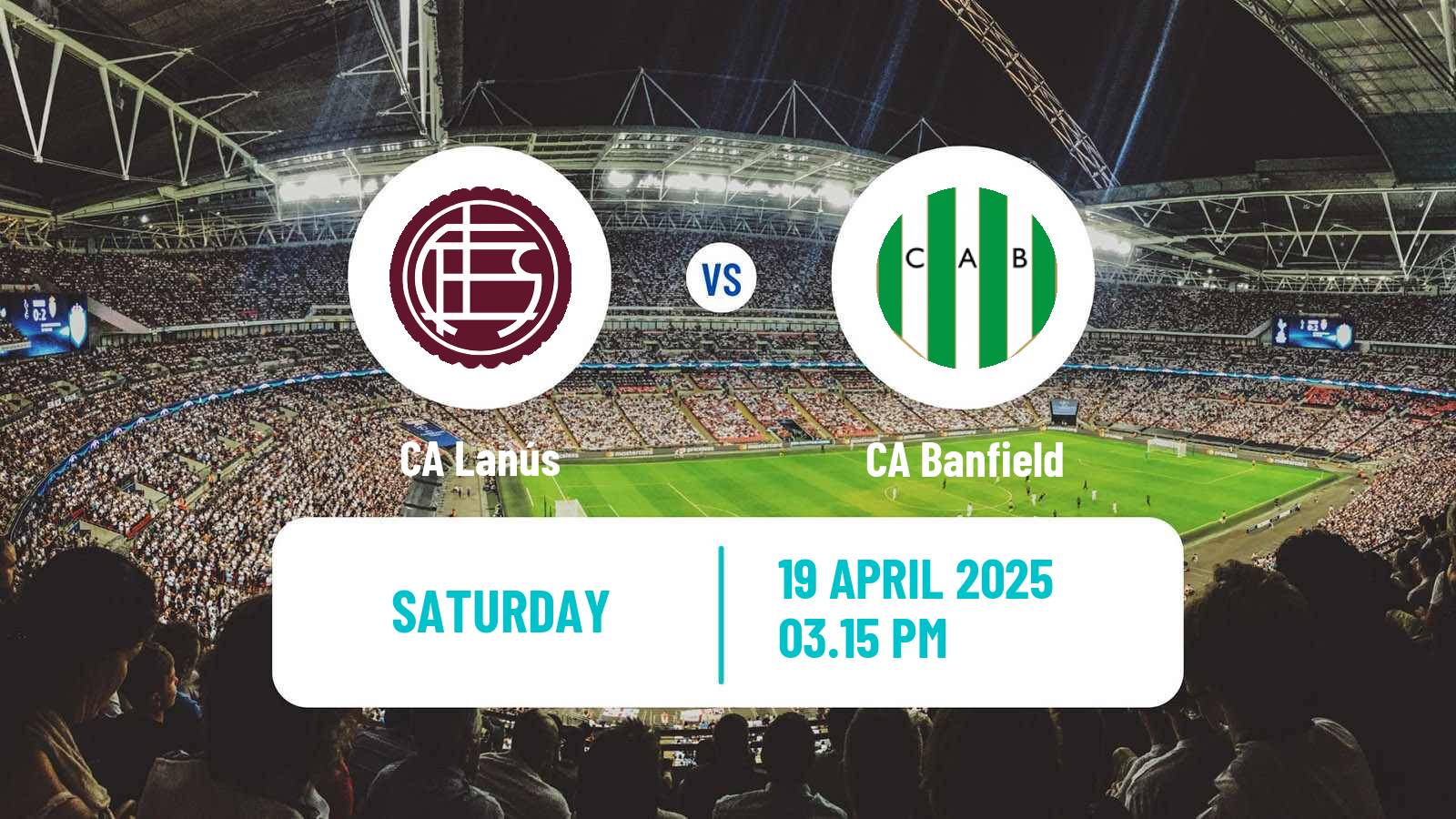 Soccer Argentinian Liga Profesional Lanús - Banfield