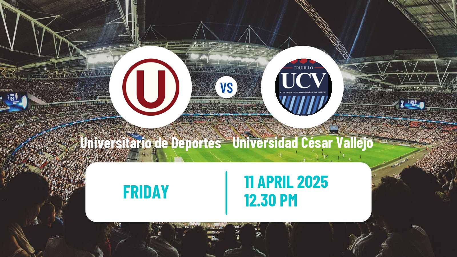Soccer Peruvian Liga Women Universitario de Deportes - Universidad César Vallejo