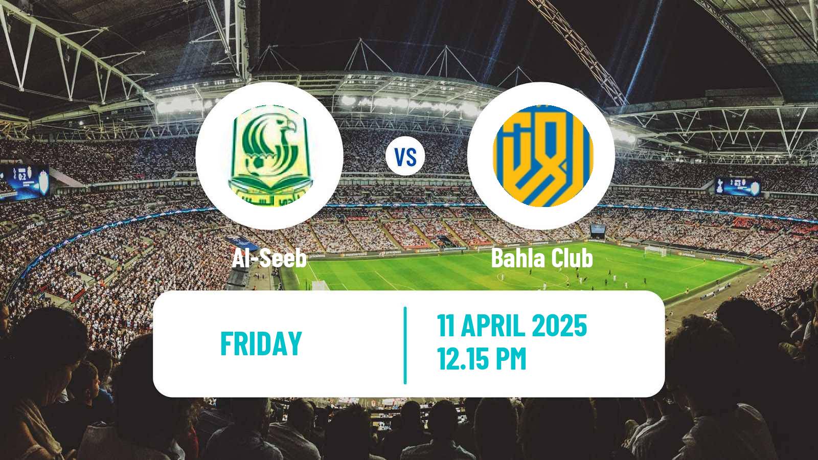 Soccer Omani League Al-Seeb - Bahla