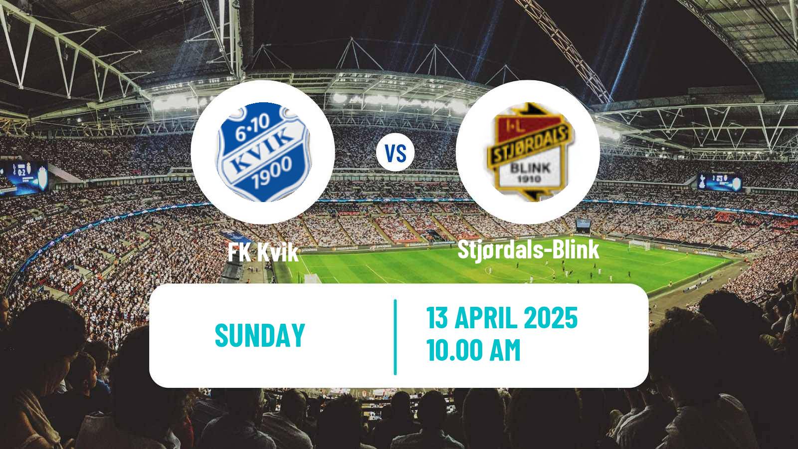 Soccer Norwegian NM Cup Kvik - Stjørdals-Blink