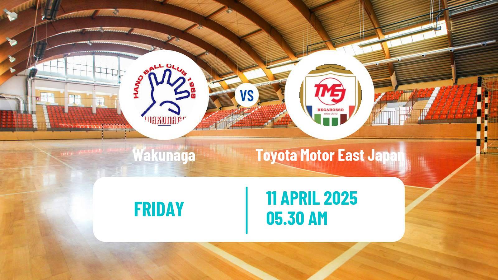 Handball Japan JHL Handball Wakunaga - Toyota Motor East Japan