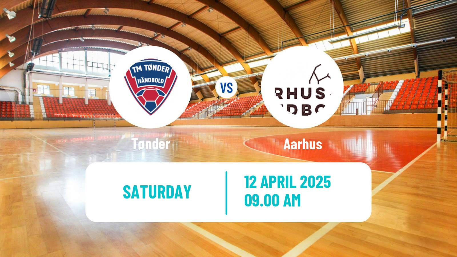 Handball Danish 1 Division Handball Tønder - Aarhus