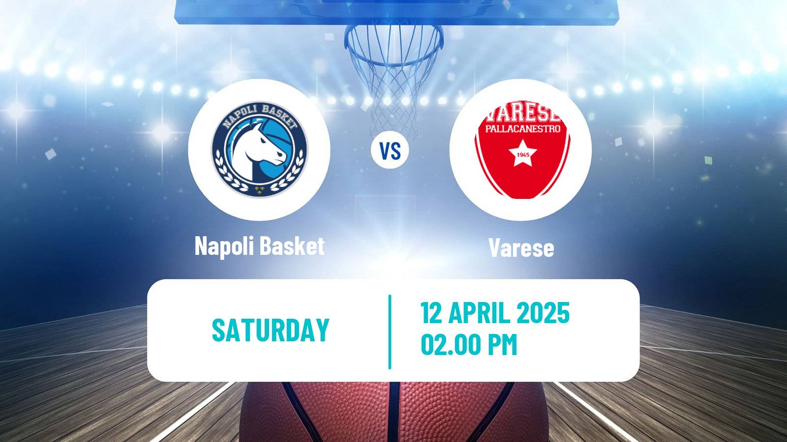 Basketball Italian Lega A Basketball Napoli Basket - Varese