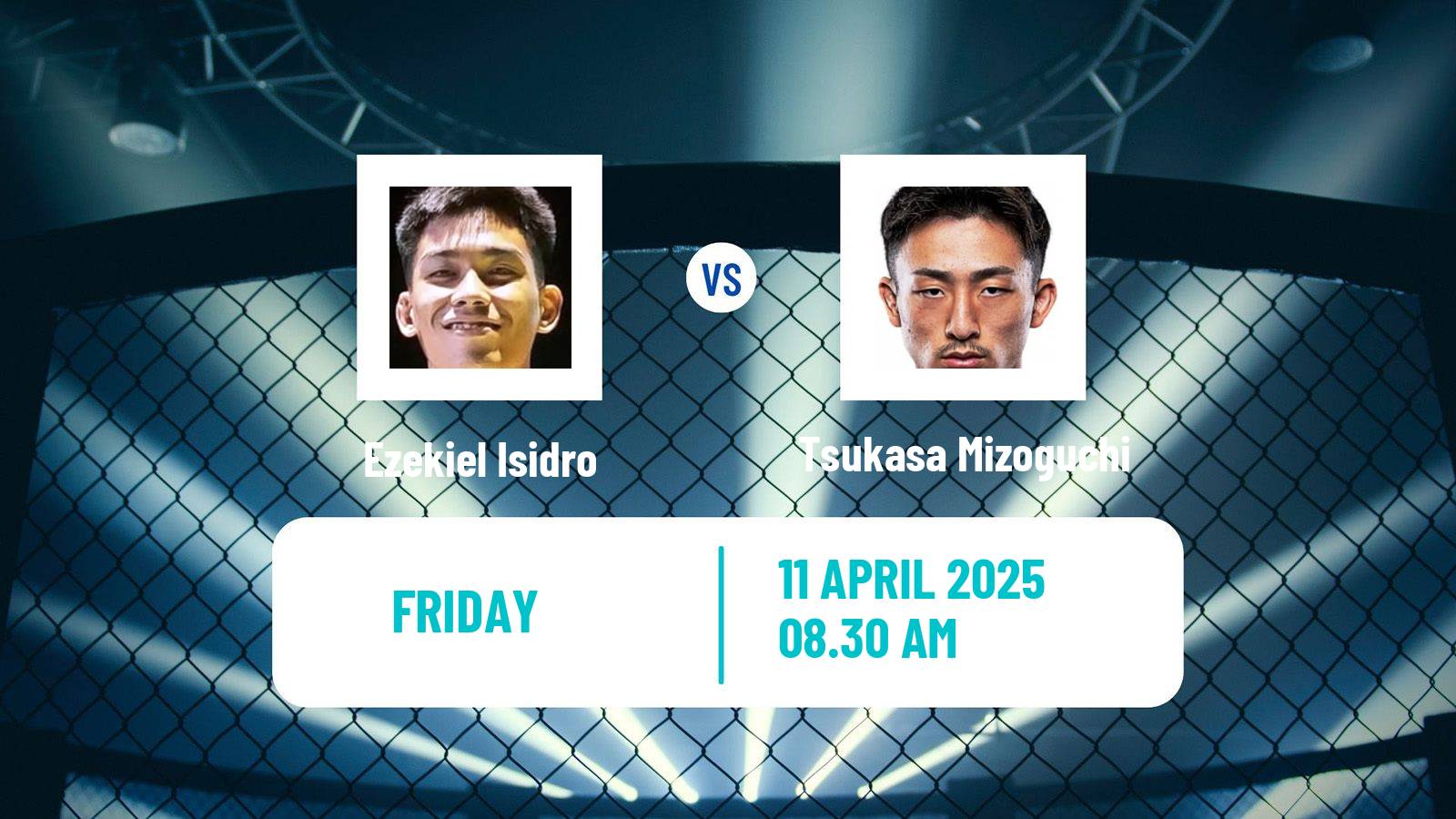 MMA Flyweight One Championship Men Ezekiel Isidro - Tsukasa Mizoguchi