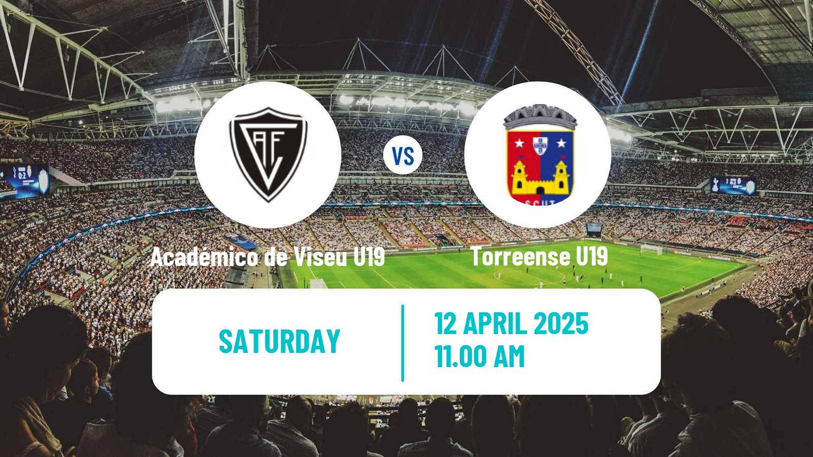 Football Portuguese Campeonato Nacional U19 Académico de Viseu U19 - Torreense U19