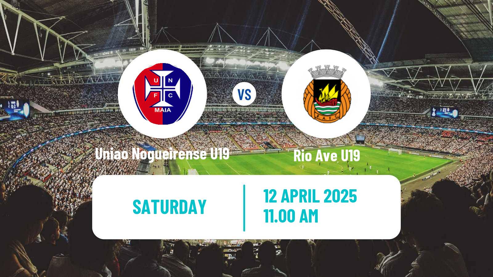 Soccer Portuguese Campeonato Nacional U19 Uniao Nogueirense U19 - Rio Ave U19