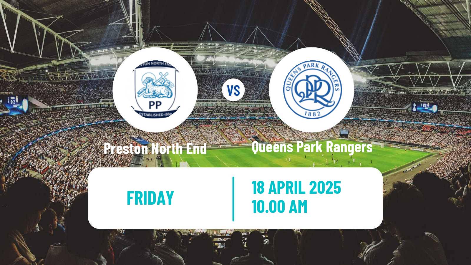 Soccer English League Championship Preston North End - Queens Park Rangers