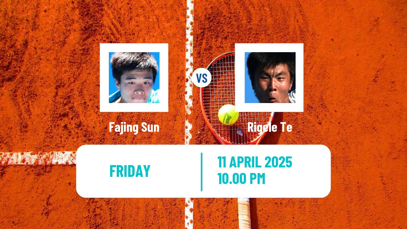 Tennis ITF M15 Luan Men Fajing Sun - Rigele Te