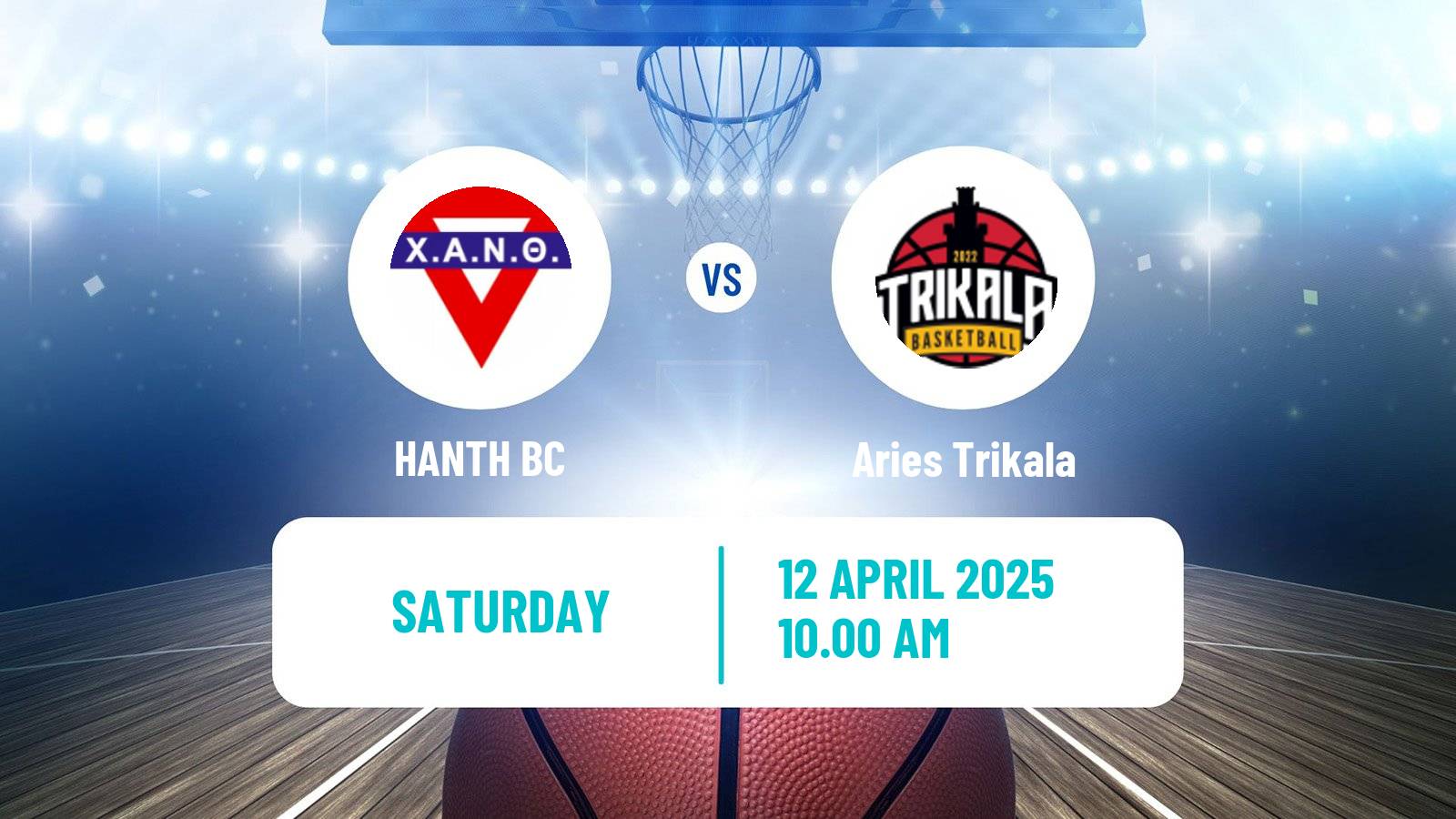 Basketball Greek Elite League Basketball HANTH - Aries Trikala