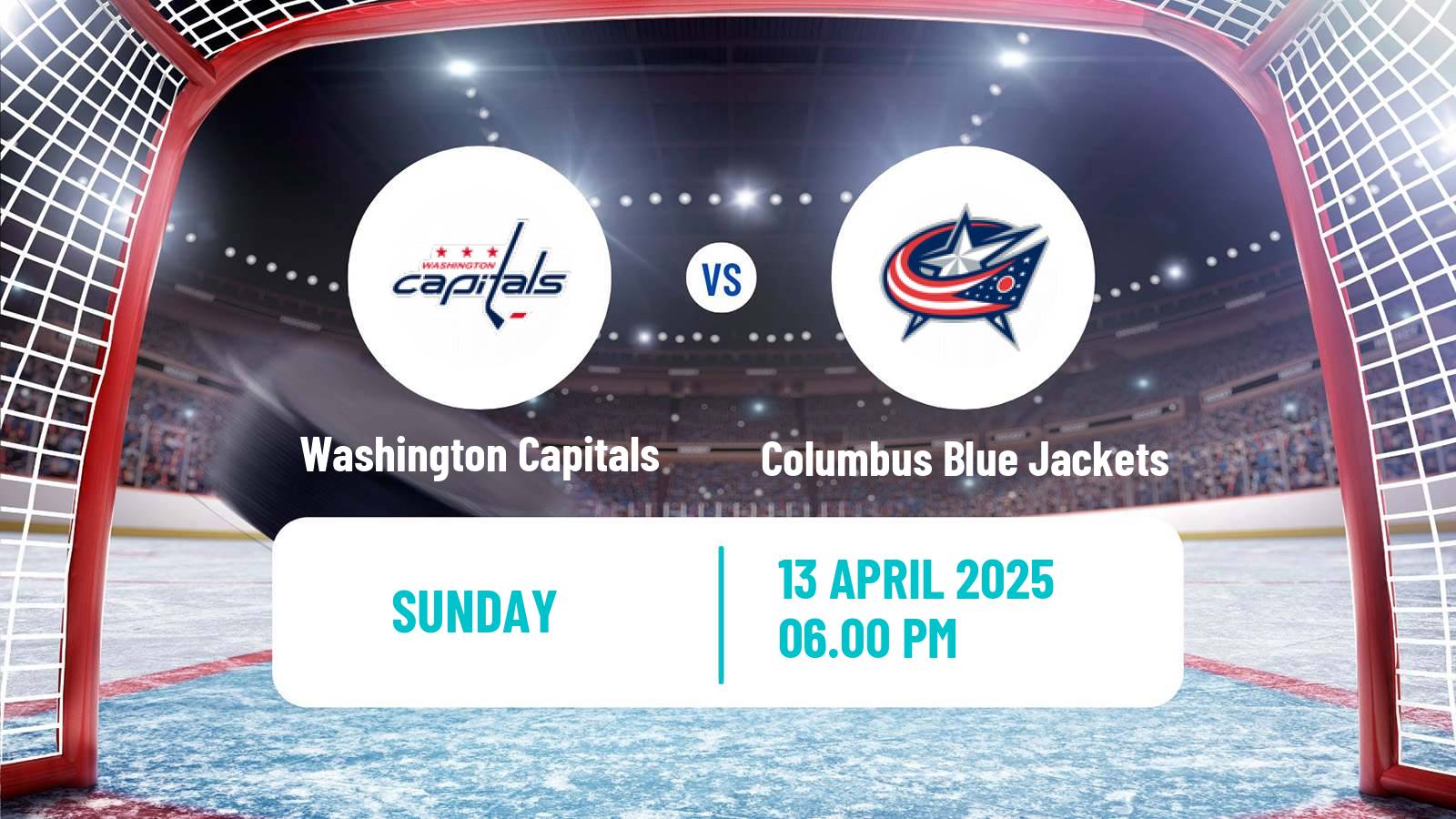 Hockey NHL Washington Capitals - Columbus Blue Jackets