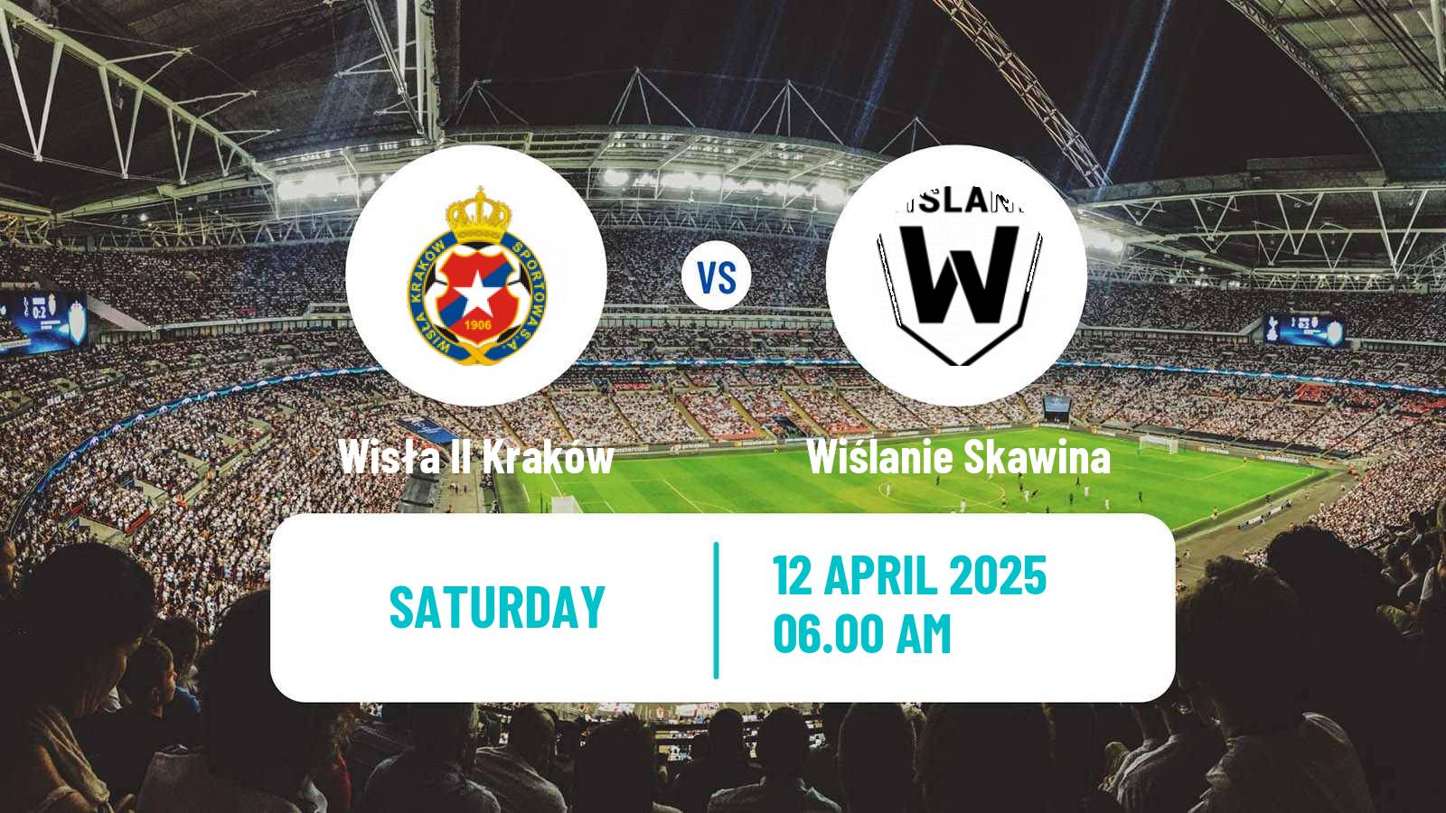 Soccer Polish Division 3 - Group IV Wisła II Kraków - Wiślanie Skawina