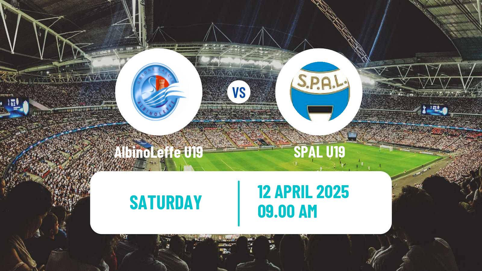 Soccer Italian Primavera 2 AlbinoLeffe U19 - SPAL U19