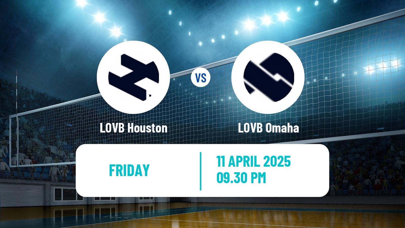 Volleyball LOVB Women Houston - Omaha