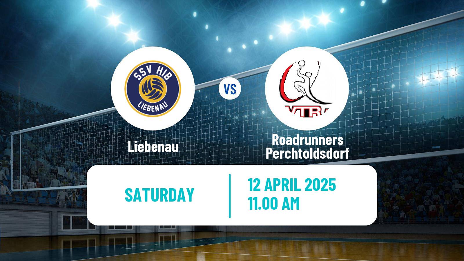 Volleyball Austrian 2 Bundesliga Volleyball Liebenau - Roadrunners Perchtoldsdorf