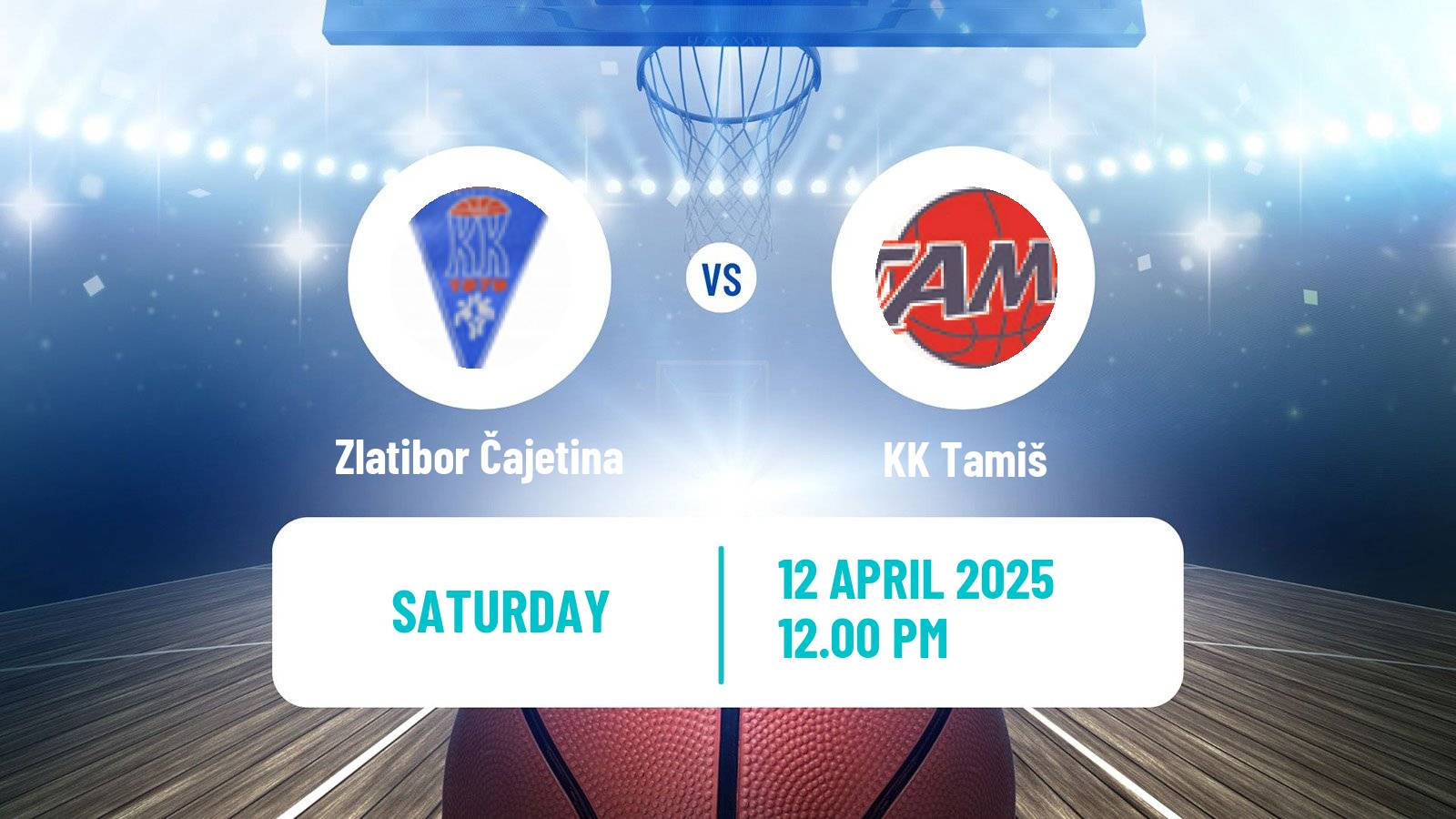 Basketball Serbian First League Basketball Zlatibor Čajetina - Tamiš