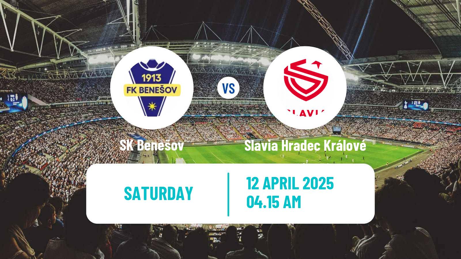 Soccer Czech Division C Benešov - Slavia Hradec Králové