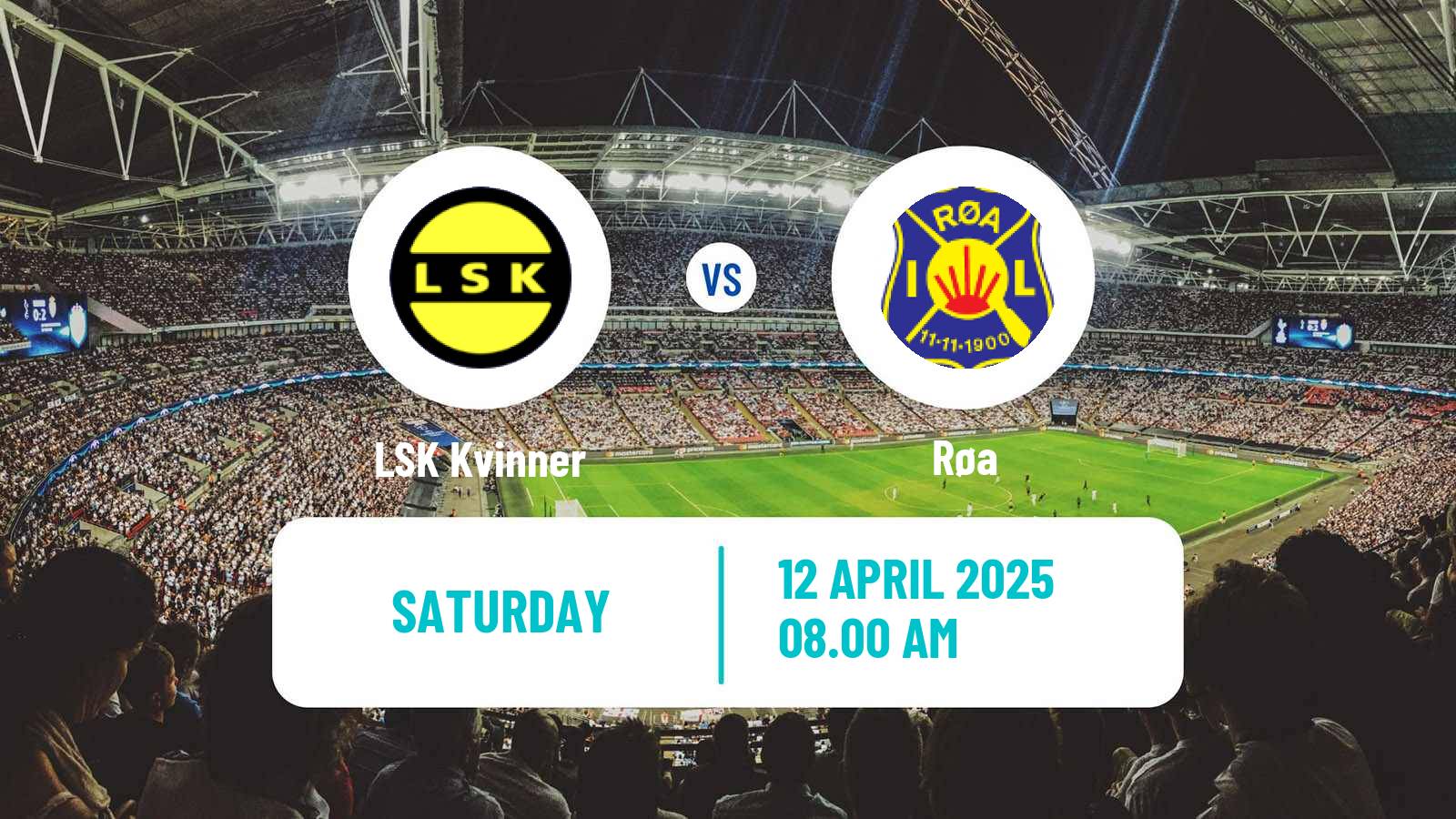 Soccer Norwegian Toppserien Women LSK Kvinner - Røa