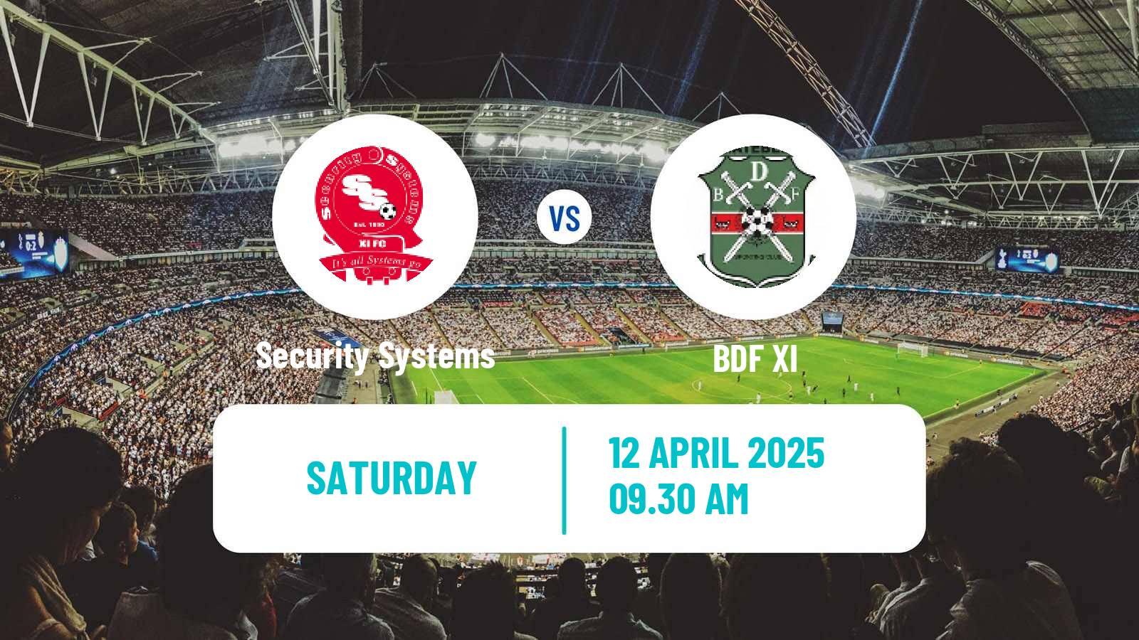 Soccer Botswana Premier League Security Systems - BDF XI