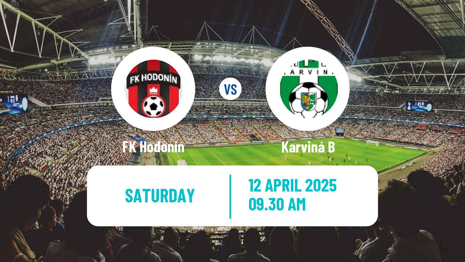 Soccer Czech MSFL Hodonín - Karviná B