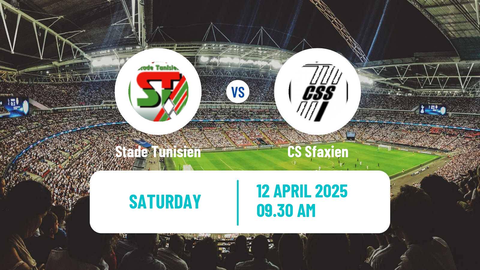 Soccer Tunisian Ligue Professionnelle 1 Stade Tunisien - Sfaxien