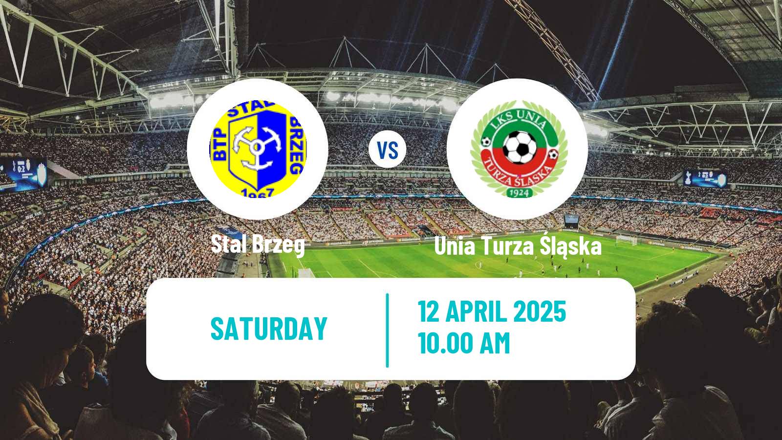 Soccer Polish Division 3 - Group III Stal Brzeg - Unia Turza Śląska