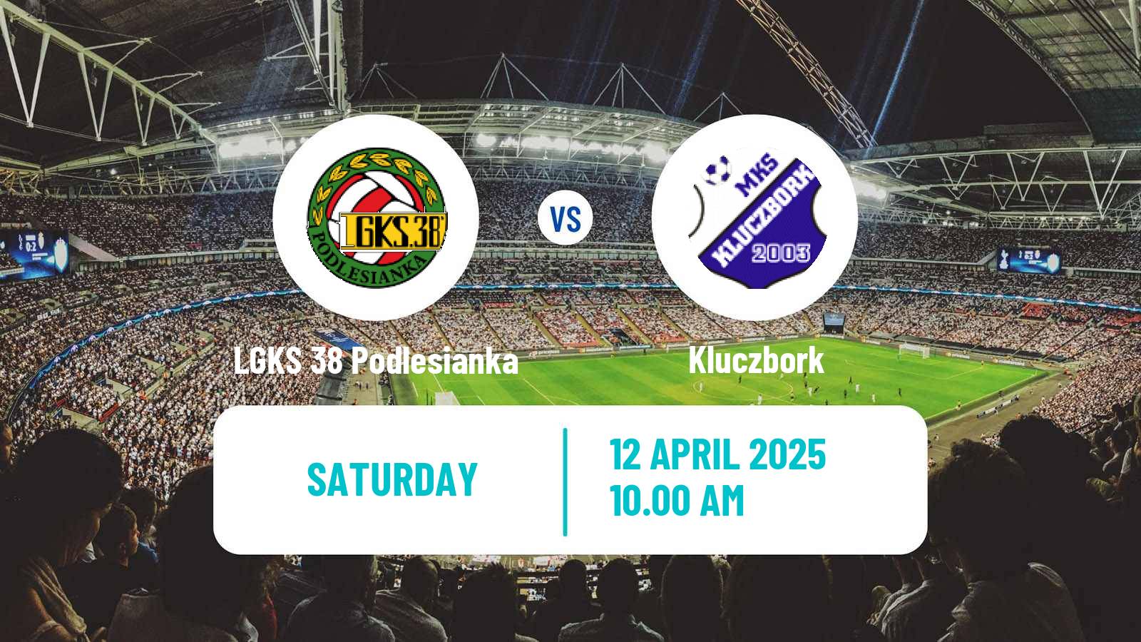 Soccer Polish Division 3 - Group III LGKS 38 Podlesianka - Kluczbork
