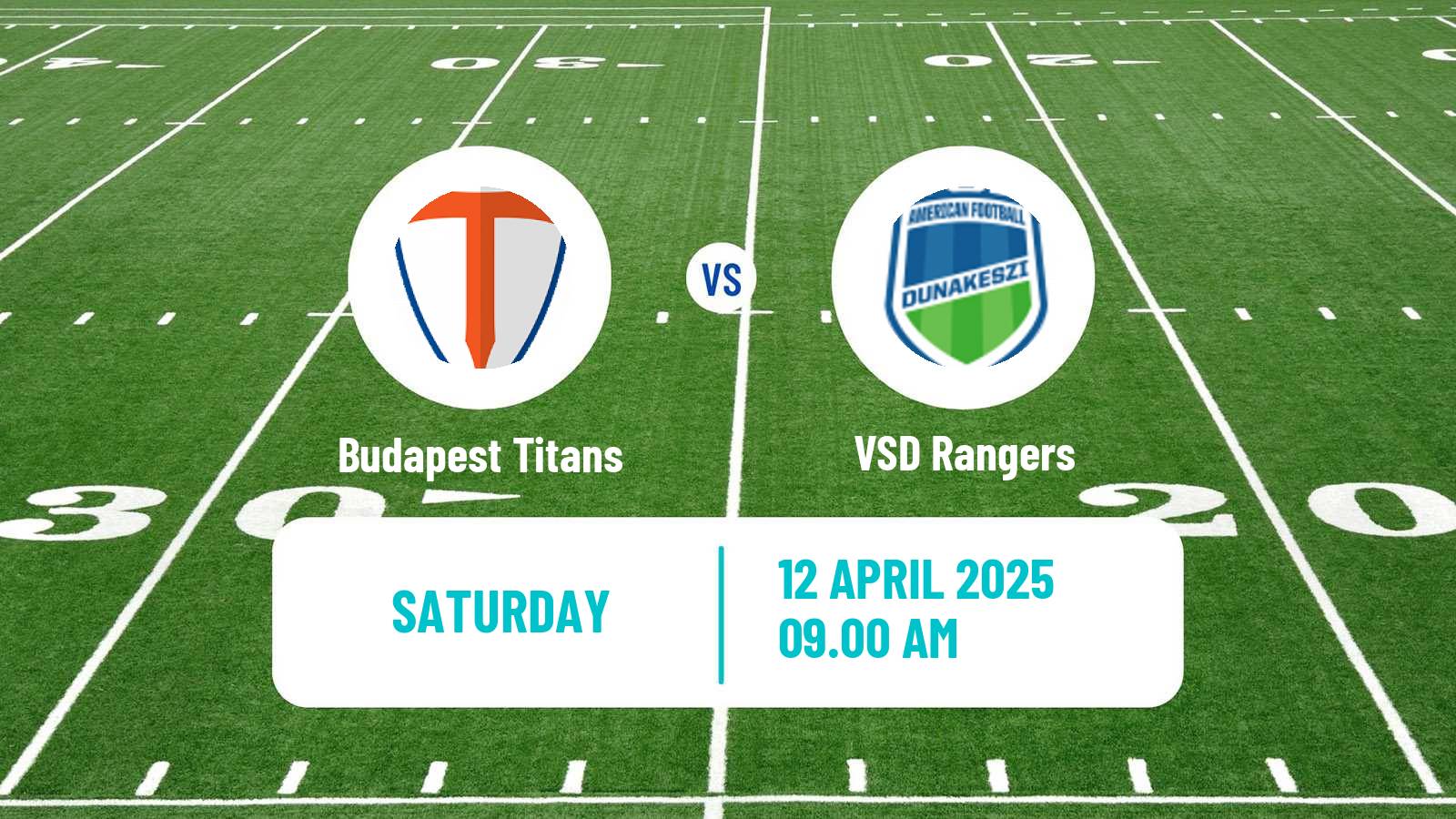 American football Hungarian HFL  American Football Budapest Titans - VSD Rangers