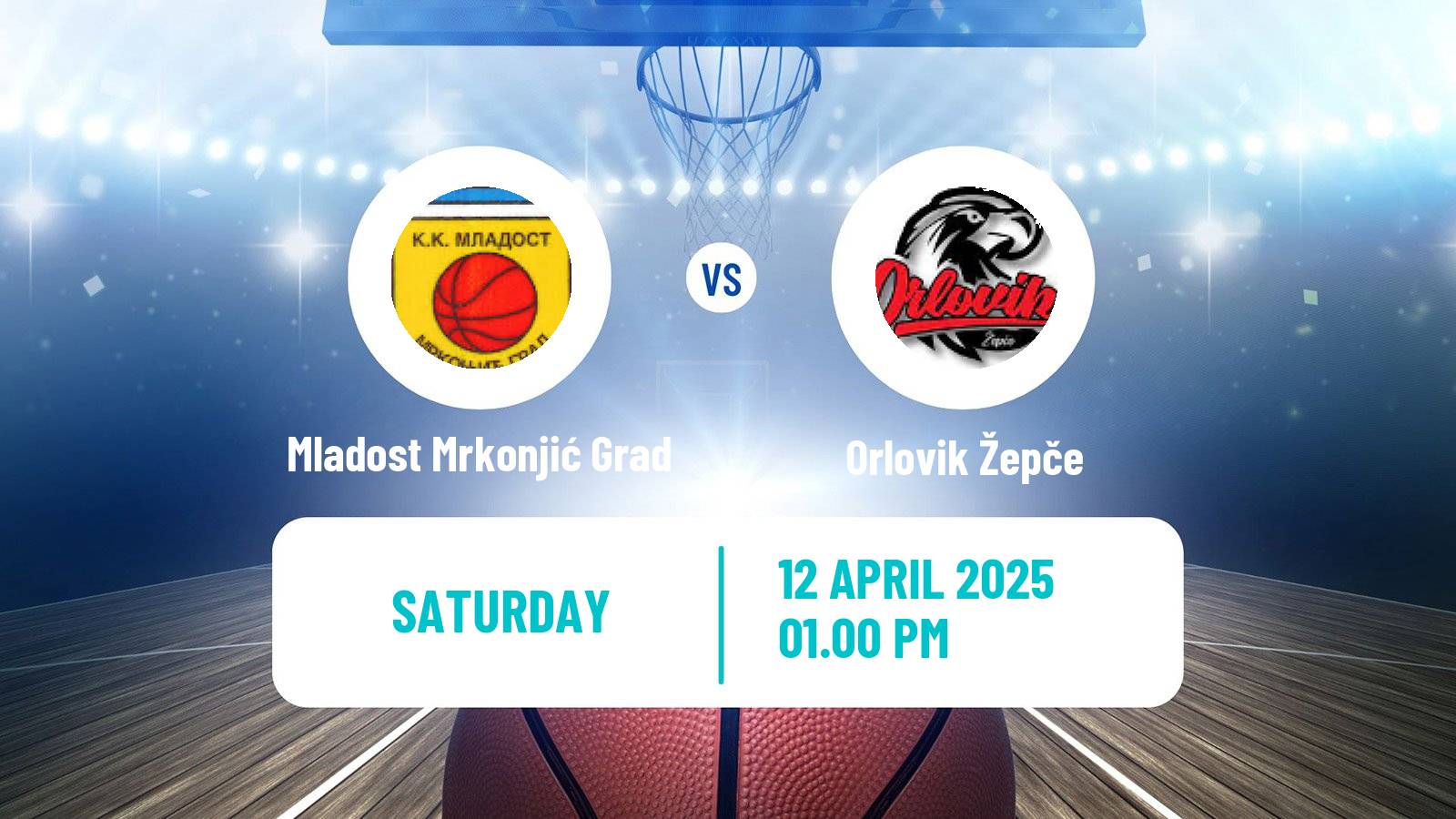 Basketball Bosnian Prvenstvo Basketball Mladost Mrkonjić Grad - Orlovik Žepče